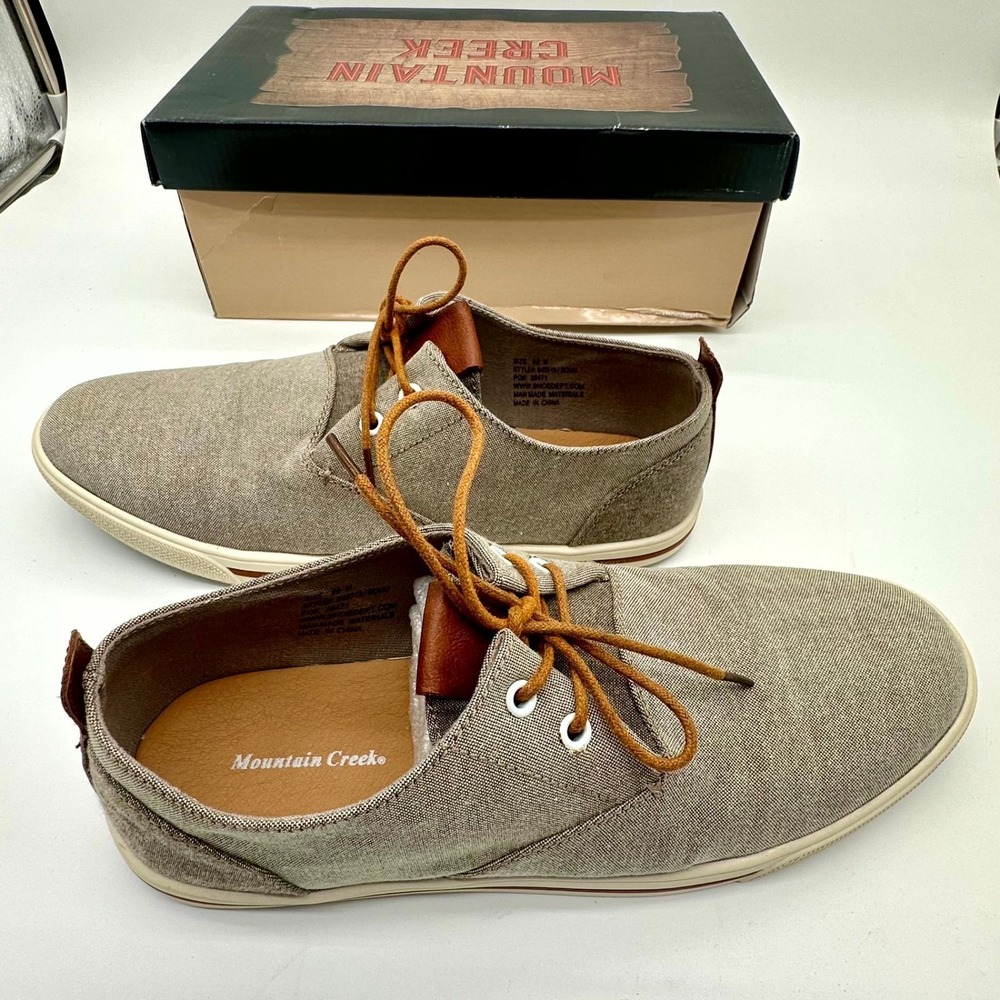 Mountain Creek Doug Men's 9.5M Lace‑Up Boat Shoes w/ Box – Great Condition - Picture 3 of 8
